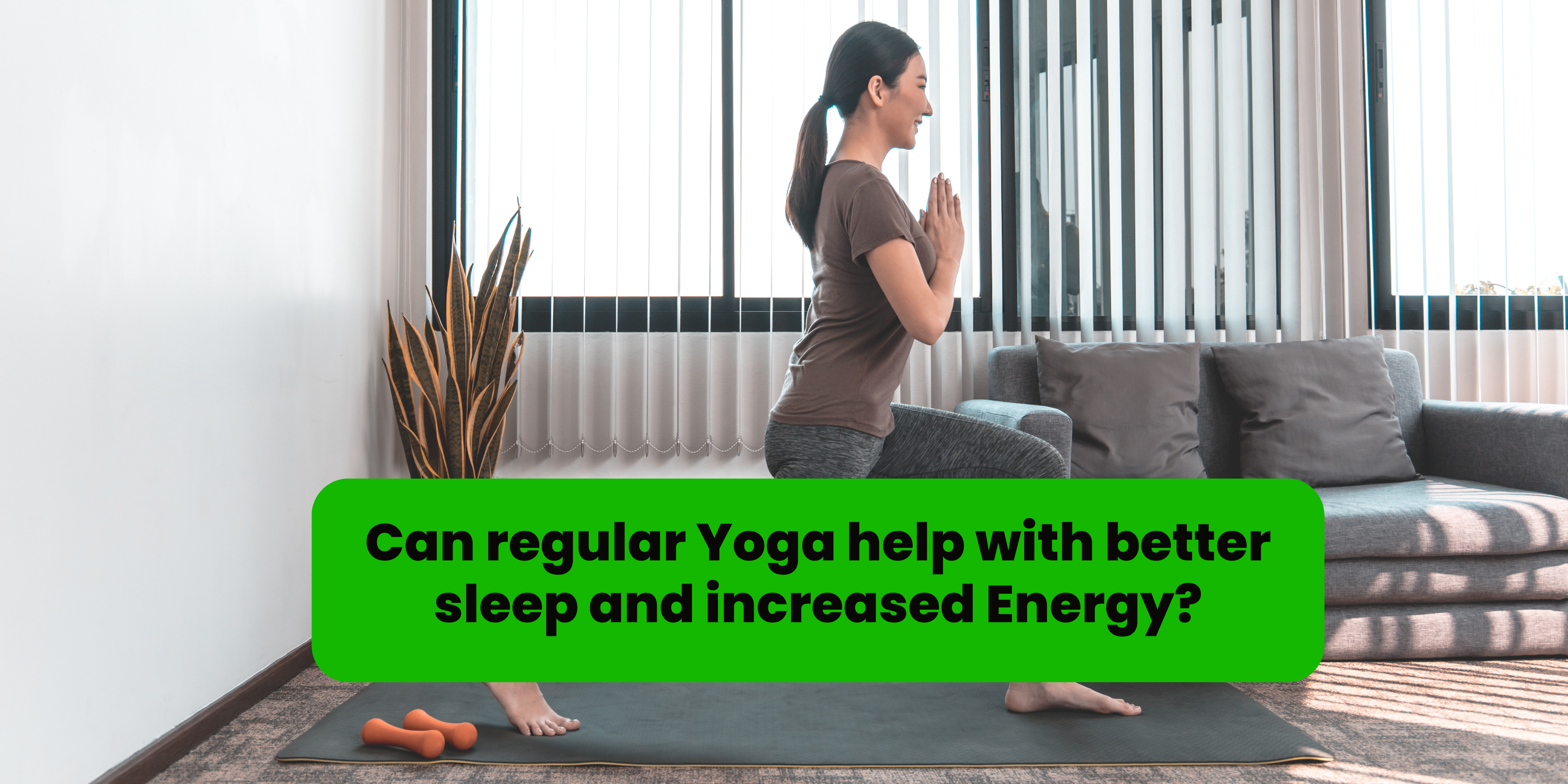 Regular Yoga Help with Better Sleep and Increased Energy